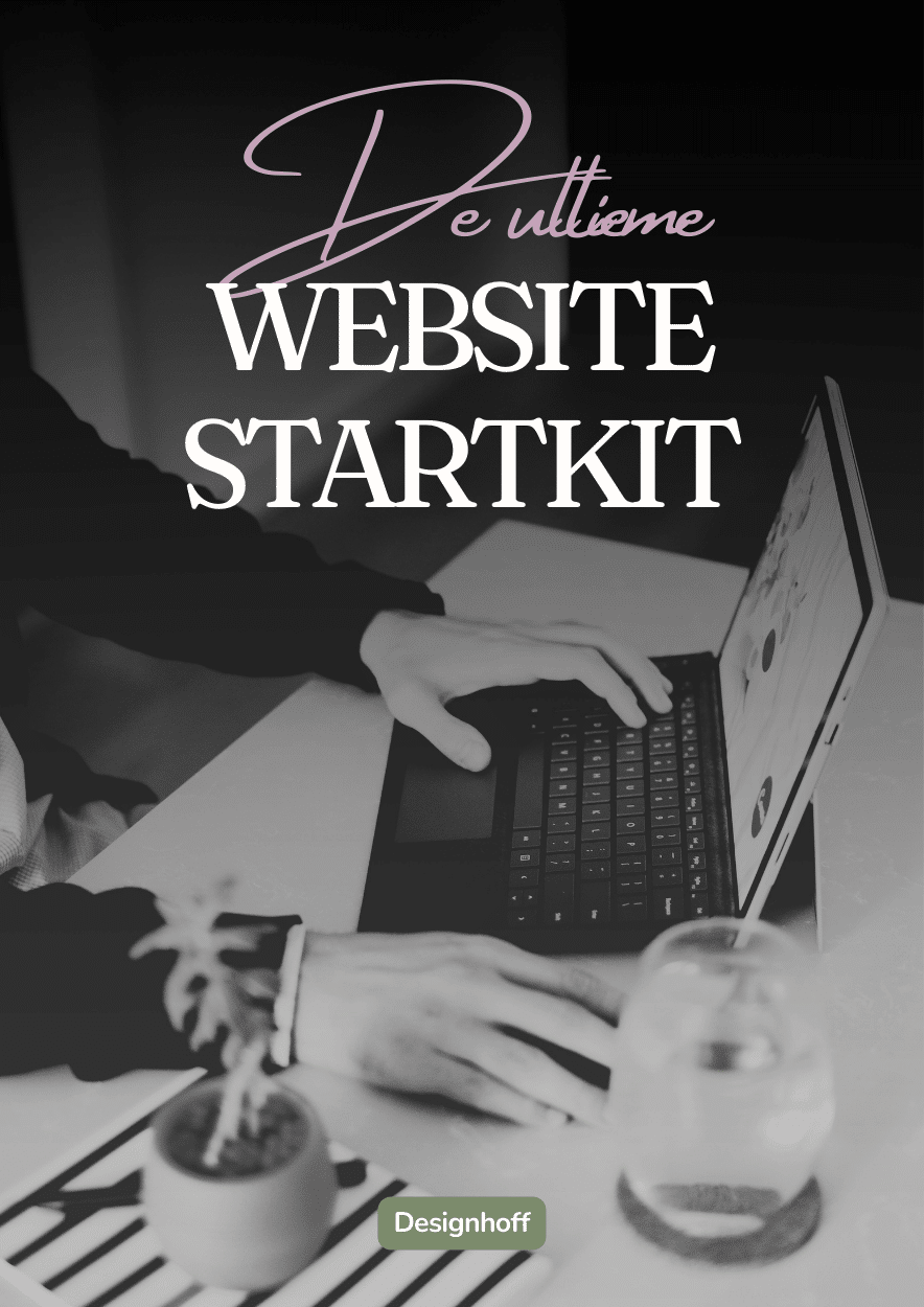 Checklist cover - De ultieme website startkit - ©Designhoff