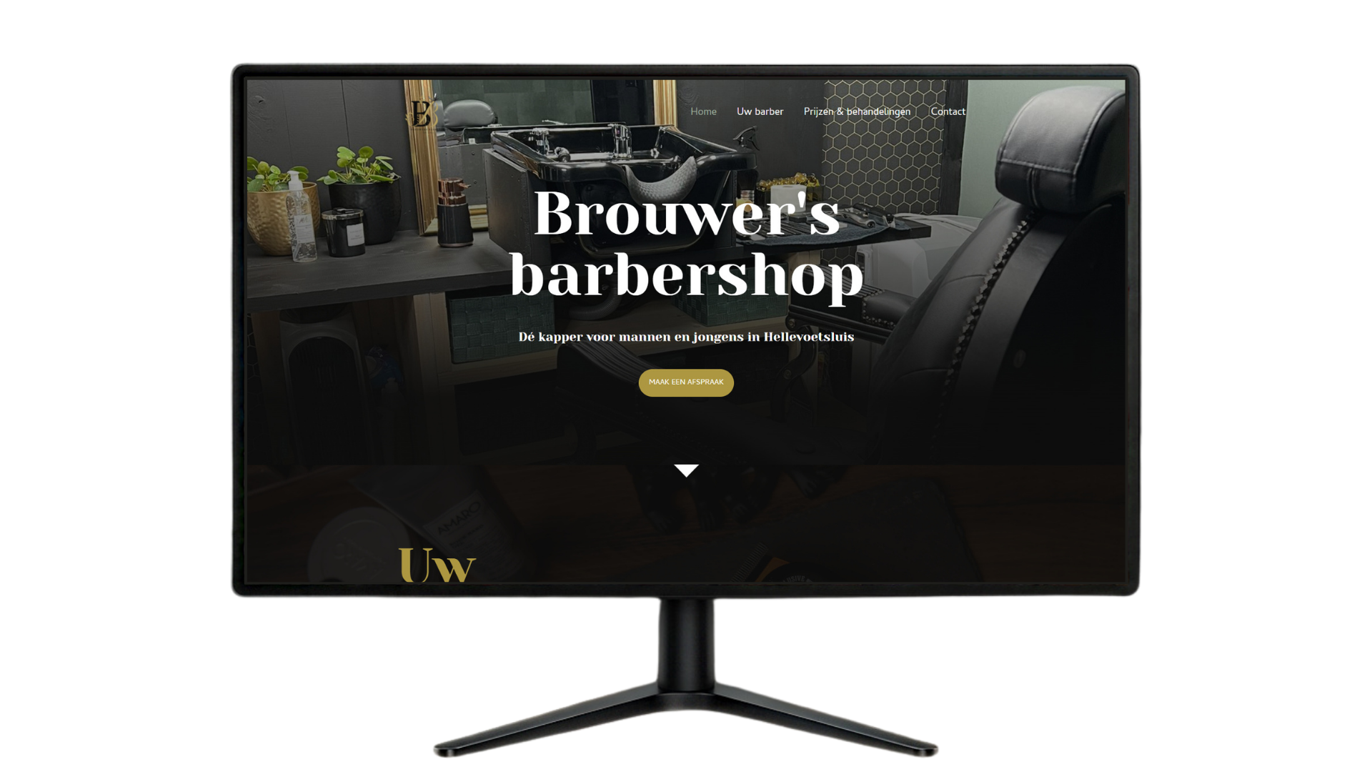 Designhoff - Webdesign - Portfolio - Brouwers Barbershop